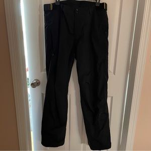 Men’s Black Snow Pants Size Medium